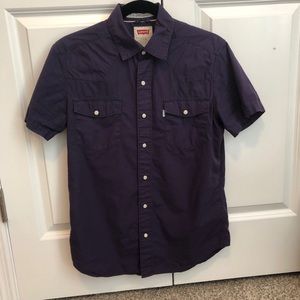 Levi’s Casual Button Down Pearl Snap Shirt